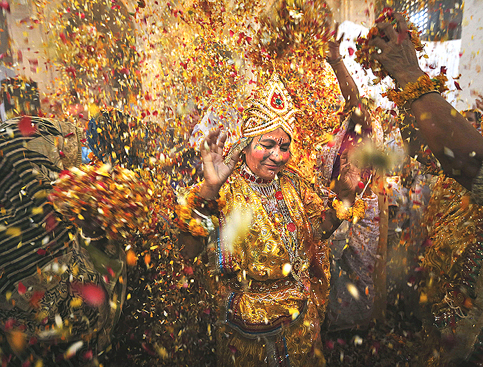 Holi in Vrindavan