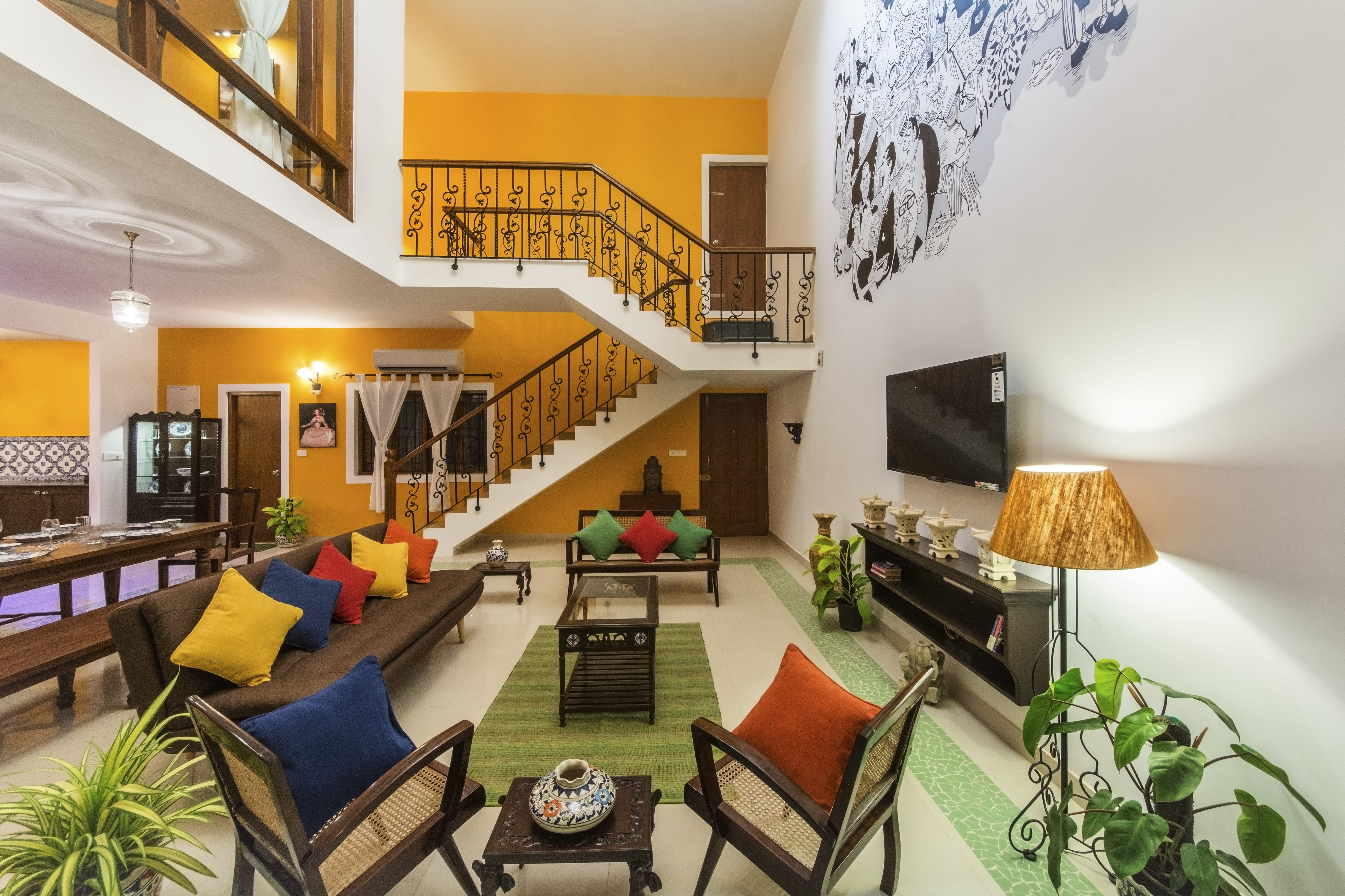 colourful interiors