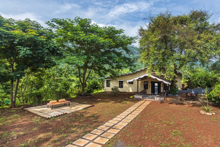 SaffronStays Sanvina Farm, Karjat